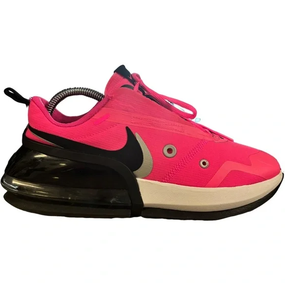 Nike Air Max Up Women CT1928-600 PinkBlast/Black-Metallic Silver-White (Size 8) - Picture 1 of 7